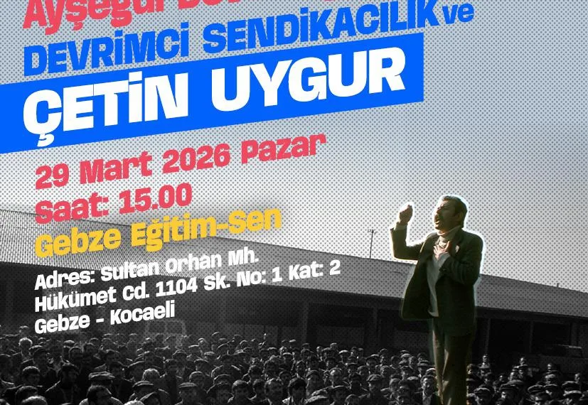 Ayşegül Devecioğlu ile Çetin Uygur ve Devrimci Sendikacılık Söyleşisi