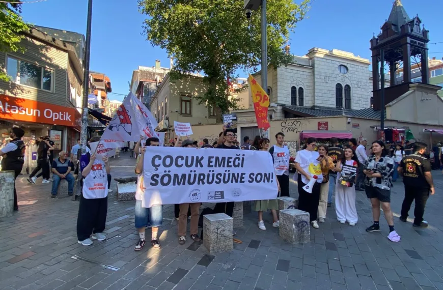 TÖP Çocuk Hakları Meclisi’nden Çocuk Emeği Sömürüsüne Karşı Eylemler