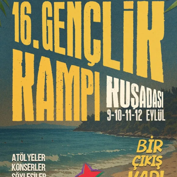 Özgürlükçü Gençlik 16. Gençlik Yaz Kampını Duyurdu